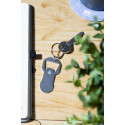 Biropi silver  bottle opener keyring 