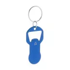 Biropi blue  bottle opener keyring 