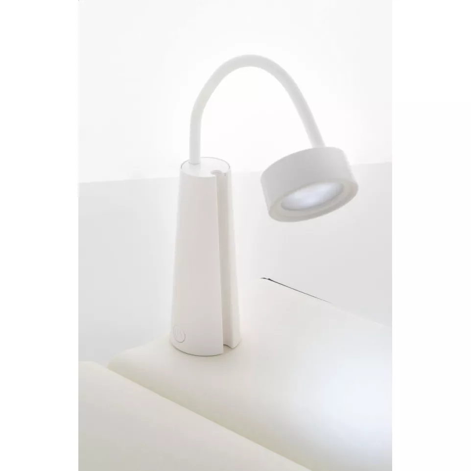 Miflux blanc  Lampe torche rechargeable 