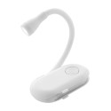 Bedtime white  rechargeable book light 