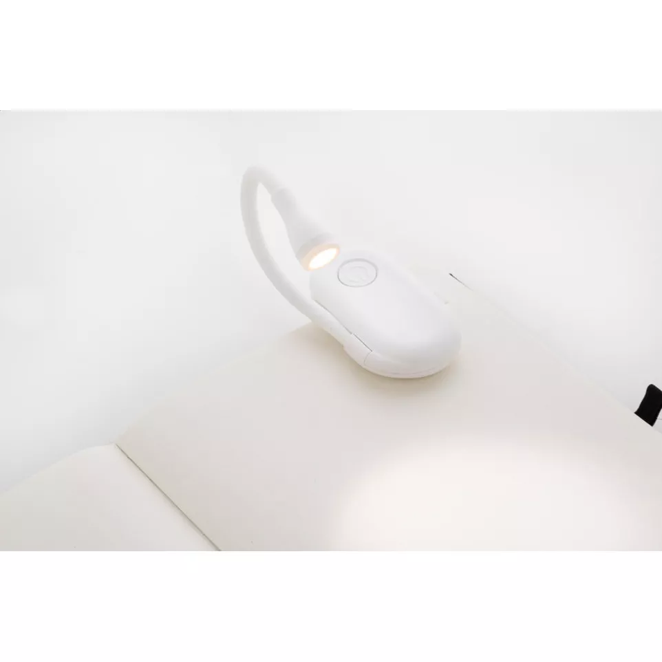 Bedtime white  rechargeable book light 