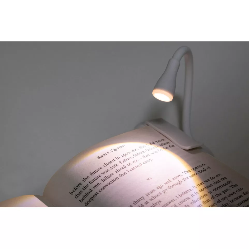Bedtime white  rechargeable book light 