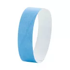Wristvek light blue  tyvek wristbands (10 pcs) 
