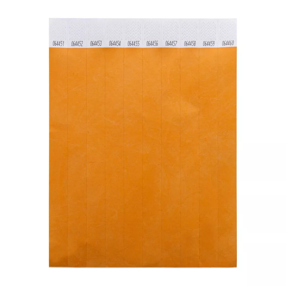 Wristvek orange  Bracelet de festival...