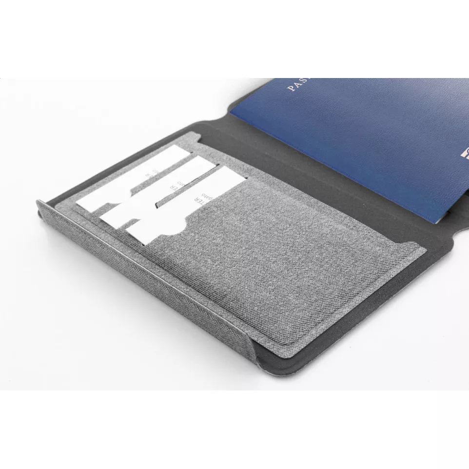 Passpu grey  RPU passport case 