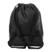 Duodraw black  RPET drawstring bag 