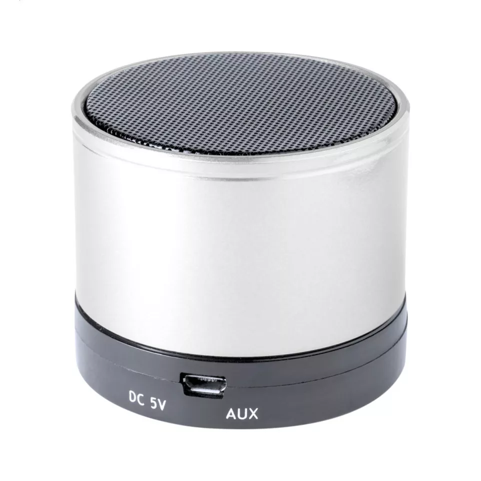 Ralufi silver  wireless speaker 