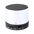Ralufi white  wireless speaker 