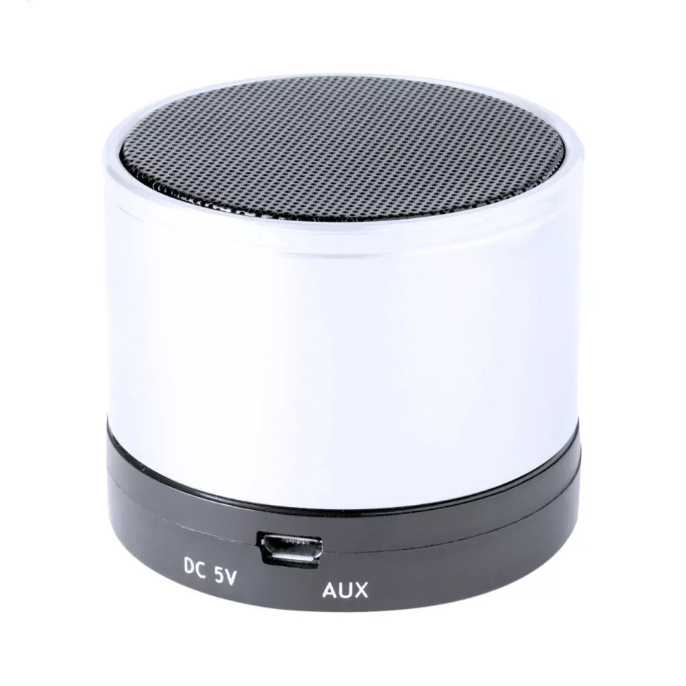 Ralufi white  wireless speaker 