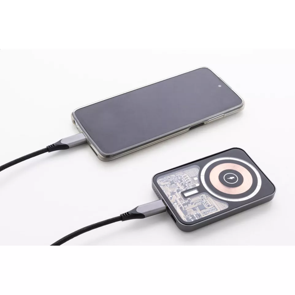 RaluSee silver  power bank 