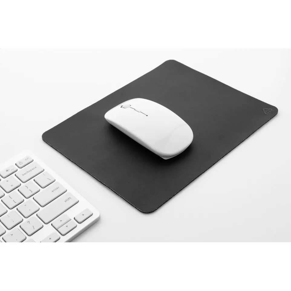 Peppu black  RPU mouse pad 