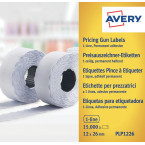 Avery YPLP1226 étiquettes...