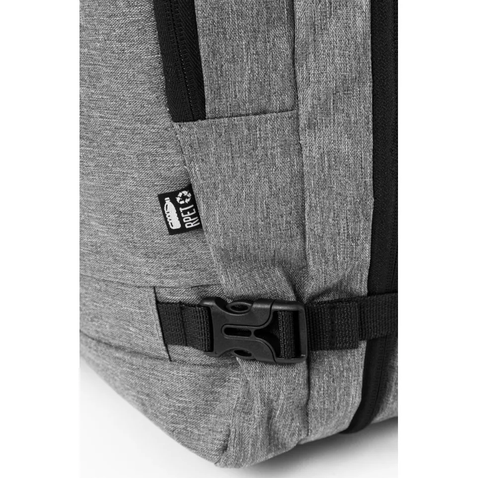 Kellogg grey  RPET document backpack 