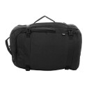 Kellogg black  RPET document backpack 