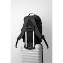 Kellogg black  RPET document backpack 