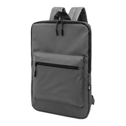 Slippu gris foncé  Sac à dos ordinateur en RPET 