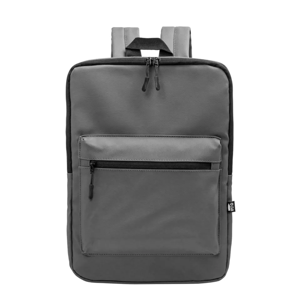 Slippu dark grey  RPET laptop backpack 