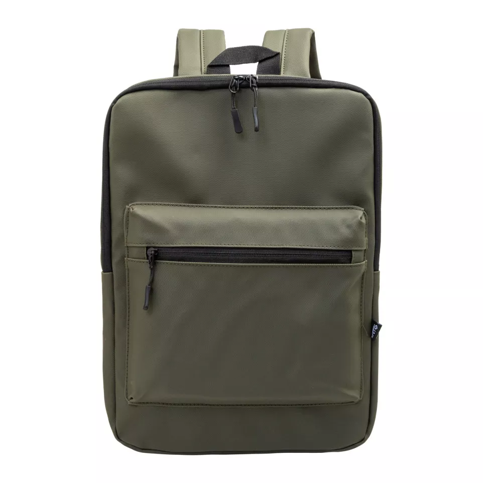 Slippu green  RPET laptop backpack 