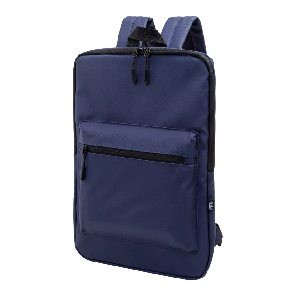 Slippu dark blue  RPET laptop backpack 