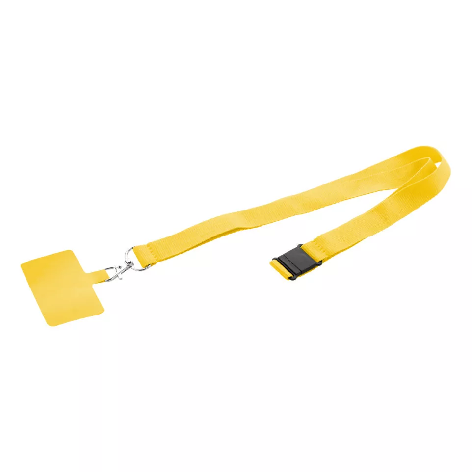 Revent Call geel  RPET mobiele houder...