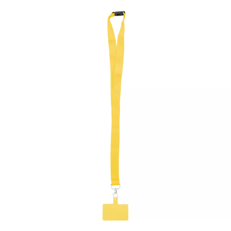 Revent Call geel  RPET mobiele houder...