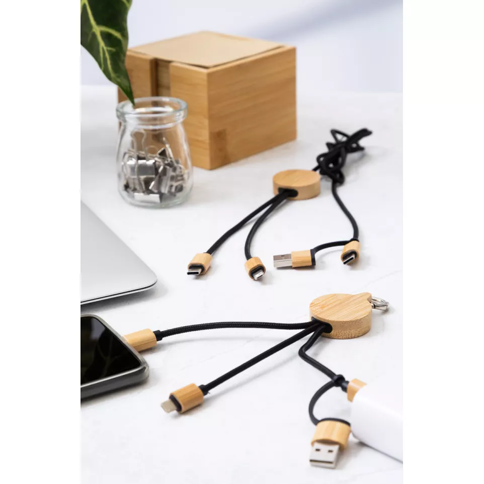 Cobbel Mini natural black USB charger...