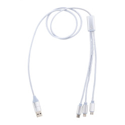 Ralong silver  USB charger cable 