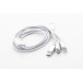 Ralong argenté  Câble chargeur USB 