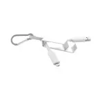 Cappy silver  USB charger cable 