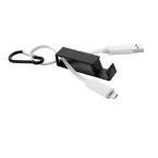 Cappy black  USB charger cable 