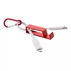 Cappy rouge  Câble chargeur USB 