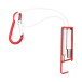 Cappy red  USB charger cable 