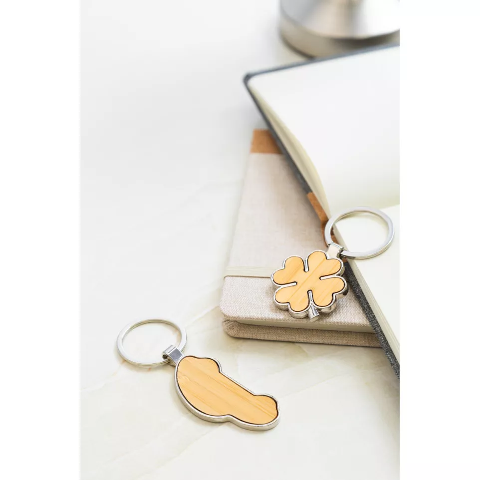 Clorby naturelle  Porte-clés 