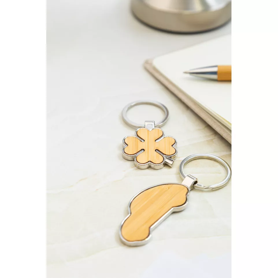 Clorby naturelle  Porte-clés 