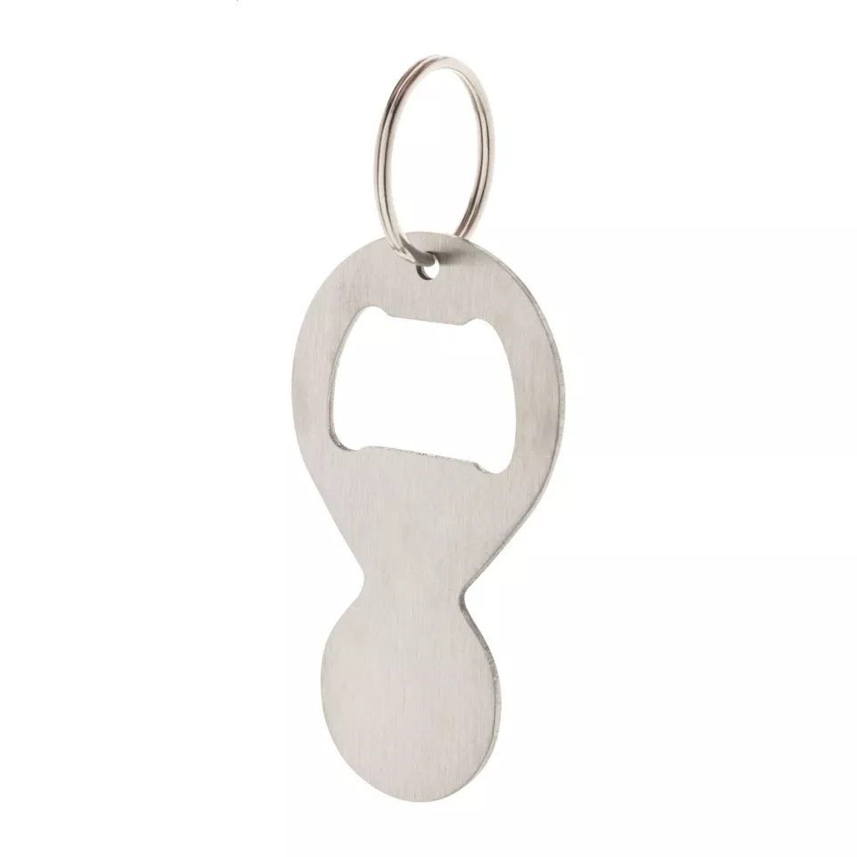 BeerCart argenté  Porte-clés jeton 