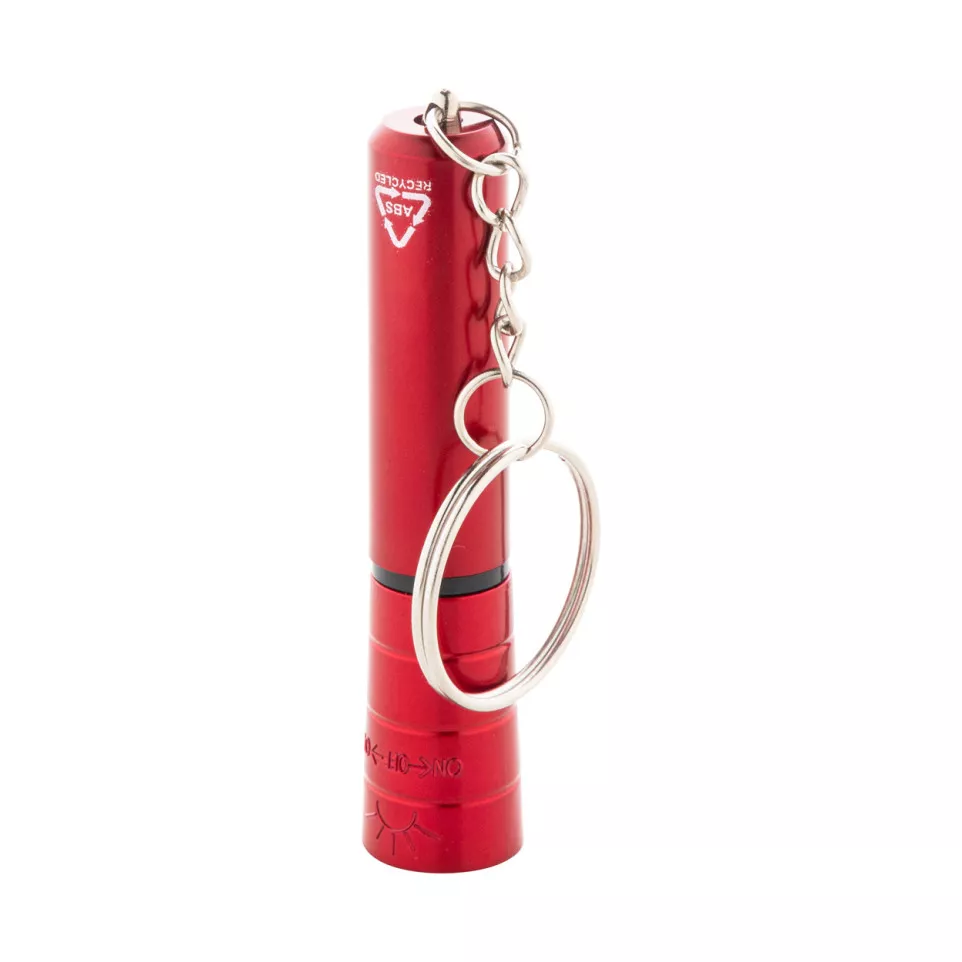 Raipei red  mini RABS flashlight 