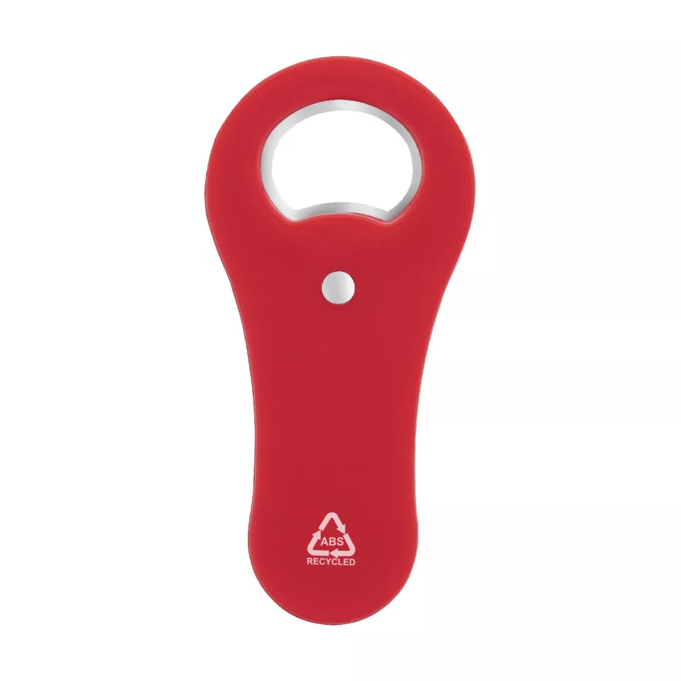 Swirl red  RABS bottle opener 
