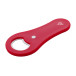 Swirl red  RABS bottle opener 