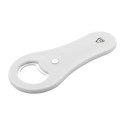 Swirl white  RABS bottle opener 