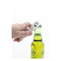 Swirl white  RABS bottle opener 
