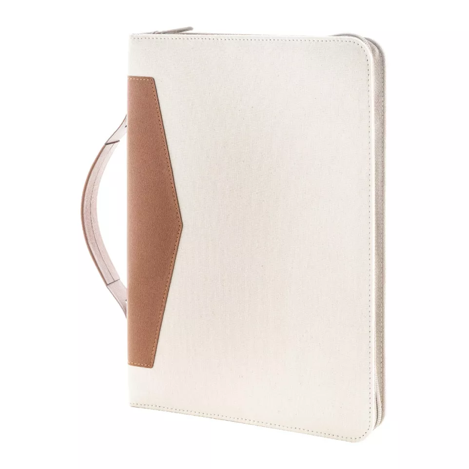 Carbasa Zip natuurlijk  Documentenmap...