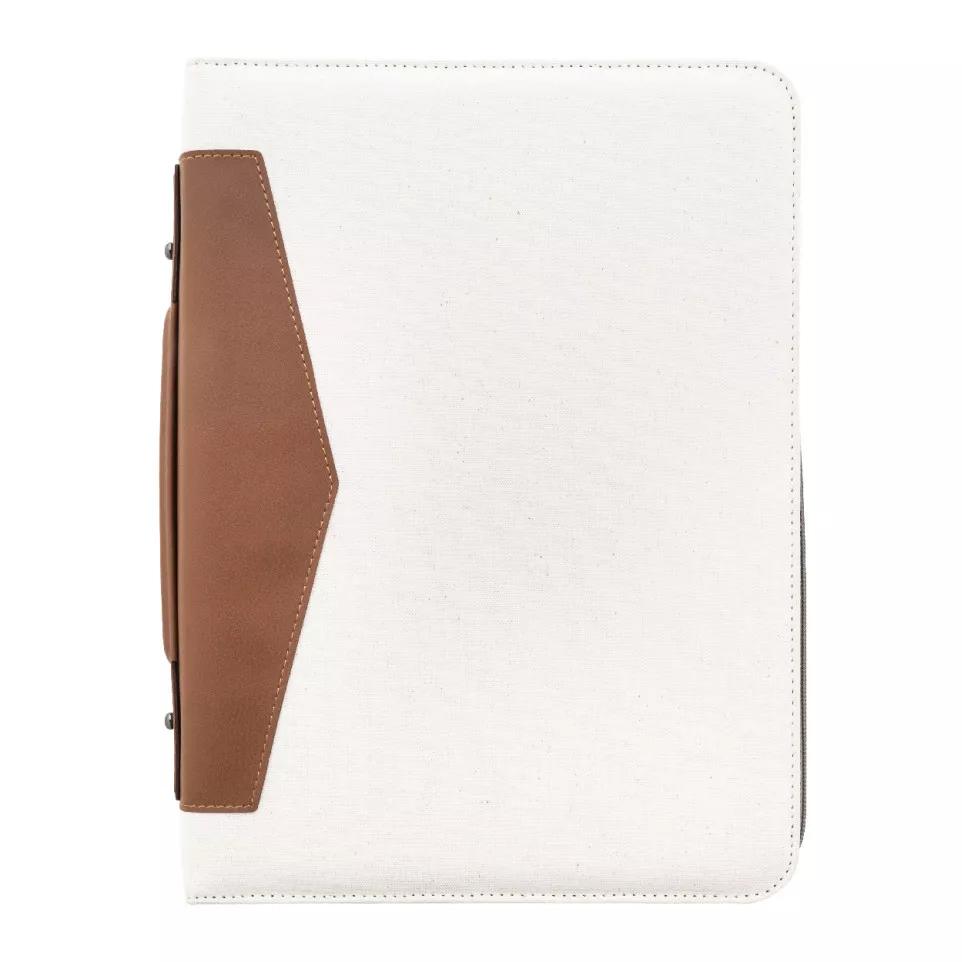 Carbasa Zip natural  recycled canvas...