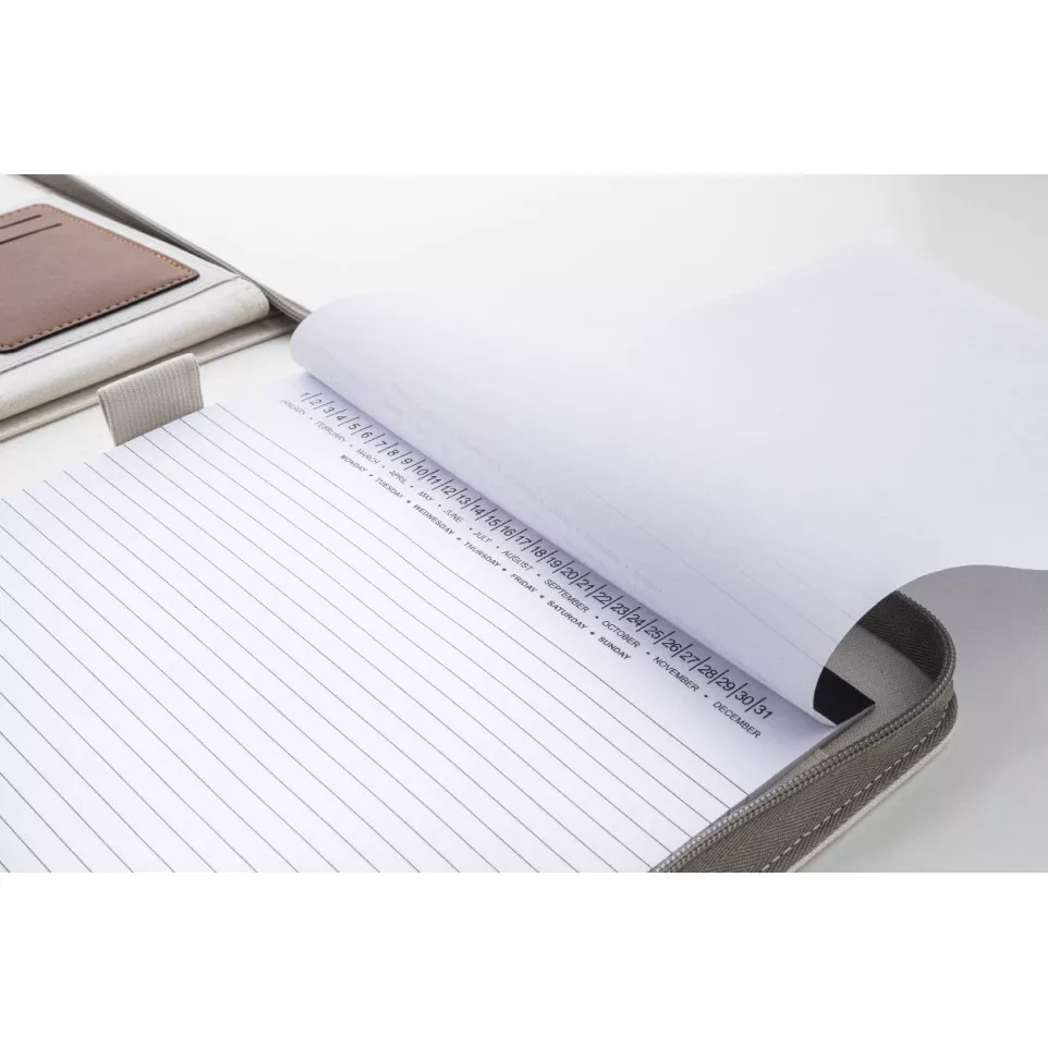 Carbasa Zip natuurlijk  Documentenmap...