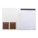 Carbasa A4 natural  recycled canvas document folder 