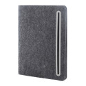 Refelt Meet A5 dark grey  RPET felt document folder 