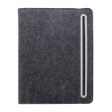 Refelt Meet A5 dark grey  RPET felt document folder 