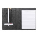 Refelt Meet A5 dark grey  RPET felt document folder 