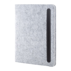 Refelt Meet A5 grey  RPET felt document folder 