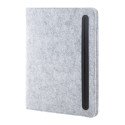 Refelt Meet A5 grey  RPET felt document folder 