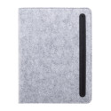 Refelt Meet A5 grey  RPET felt document folder 